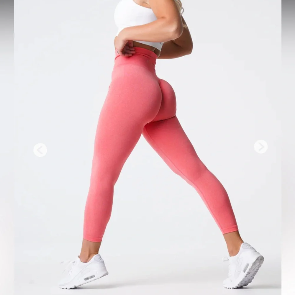 NVGTN NWOT Coral NV Seamless Leggings - Picture 3 of 3
